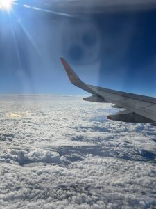 ジェットスター機内からの写真