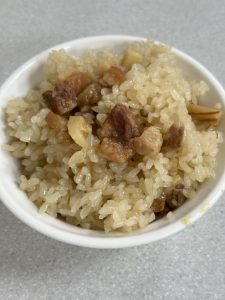 珠記大橋頭油飯の油飯の写真