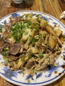 龍門客桟餃子館の滷味の写真